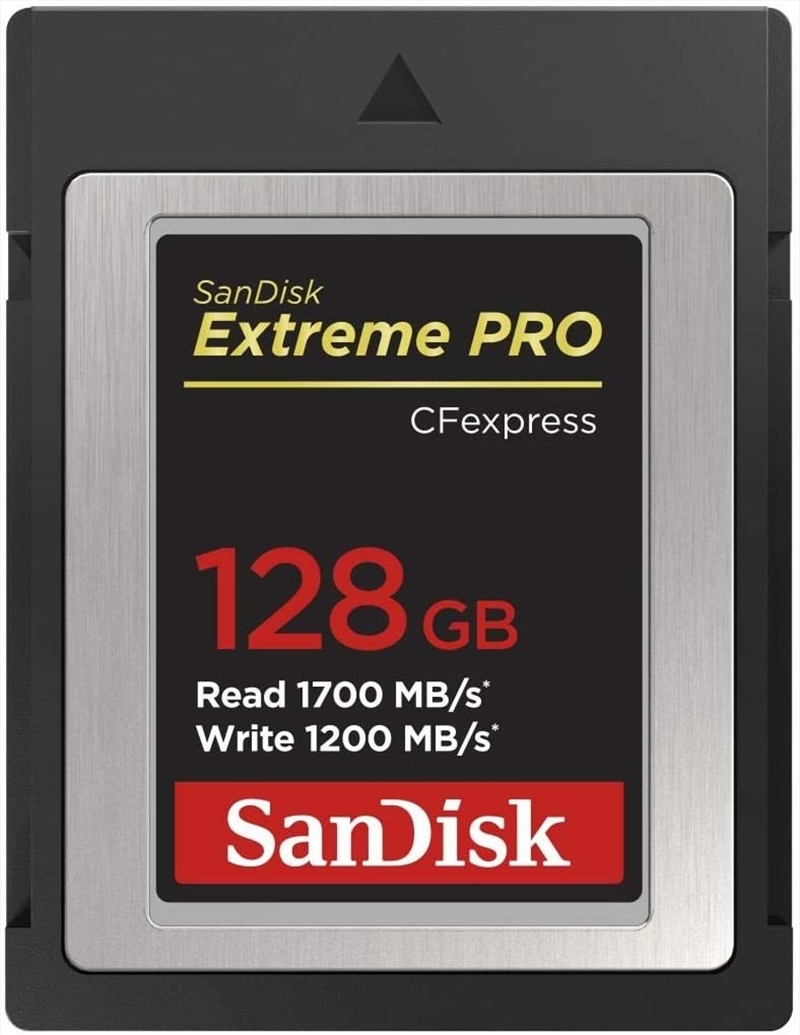 SanDisk 128GB Extreme PRO CFexpress Card Type B - SDCFE-128G-GN4NN READ 1700 MB/S WRITE 1200MB/S/Product Detail/Electronics