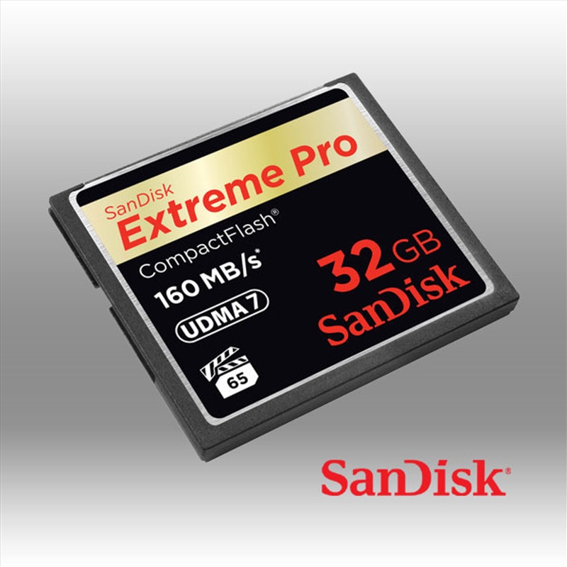 SanDisk Extreme Pro CFXP 32GB CompactFlash 160MB/s (SDCFXPS-032G)/Product Detail/Electronics