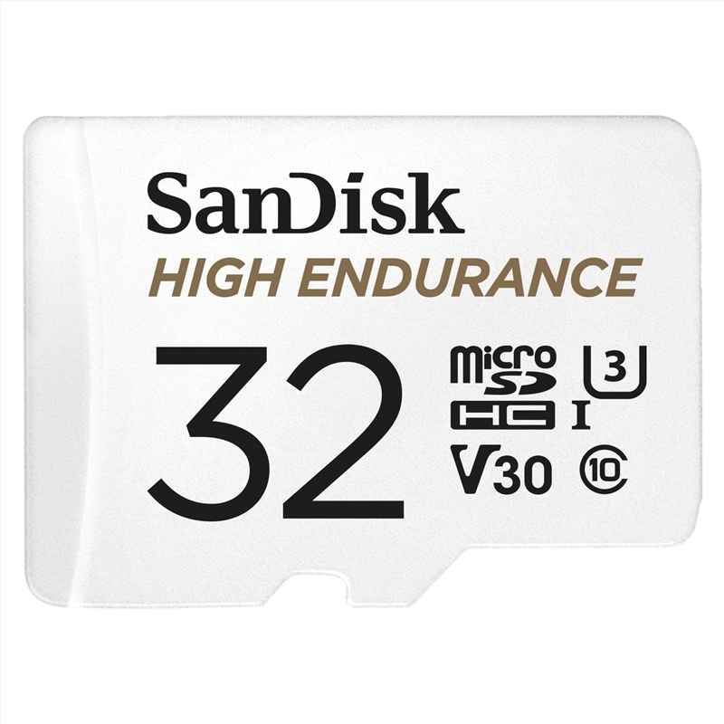 SANDISK HIGH ENDURANCE MICROSDHC CARD SQQNR 32G UHS-I C10 U3 V30 100MB/S R 40MB/S W SD ADAPTOR SDSQQ/Product Detail/Electronics