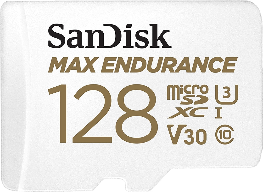 Sandisk Max Endurance Microsdxc Card SQQVR 128G (60 000 HRS) UHS-I C10 U3 V30 100MB/S R 40MB/S W SD/Product Detail/Electronics