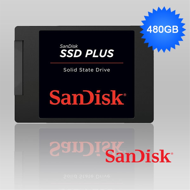 SanDisk SSD Plus 480GB 2.5 inch SATA III SSD SDSSDA-480G/Product Detail/Electronics