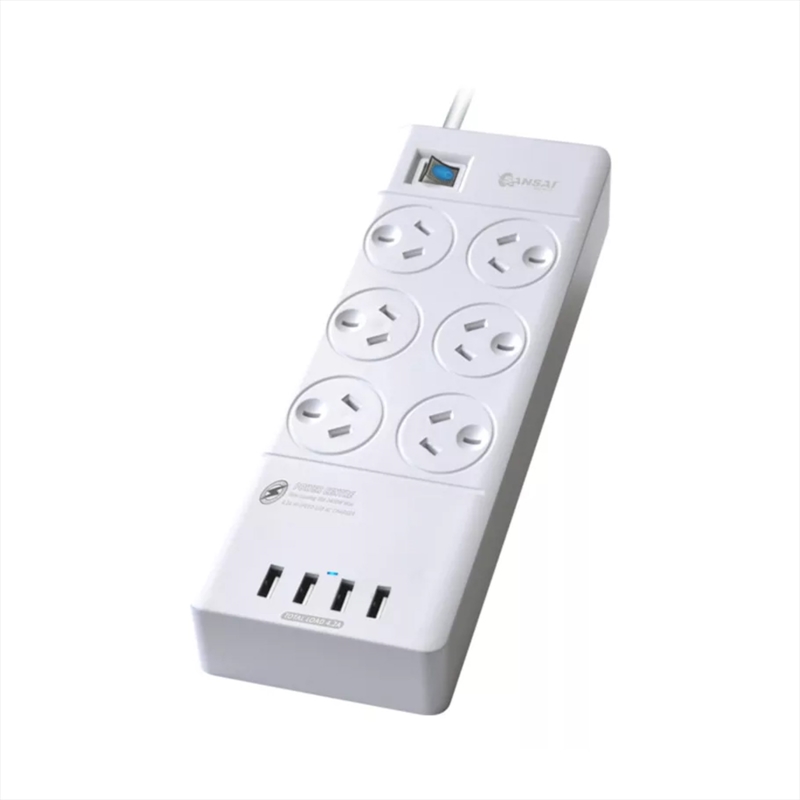 Sansai 6 Ways Surge Protected USB Power Board/Product Detail/Accessories