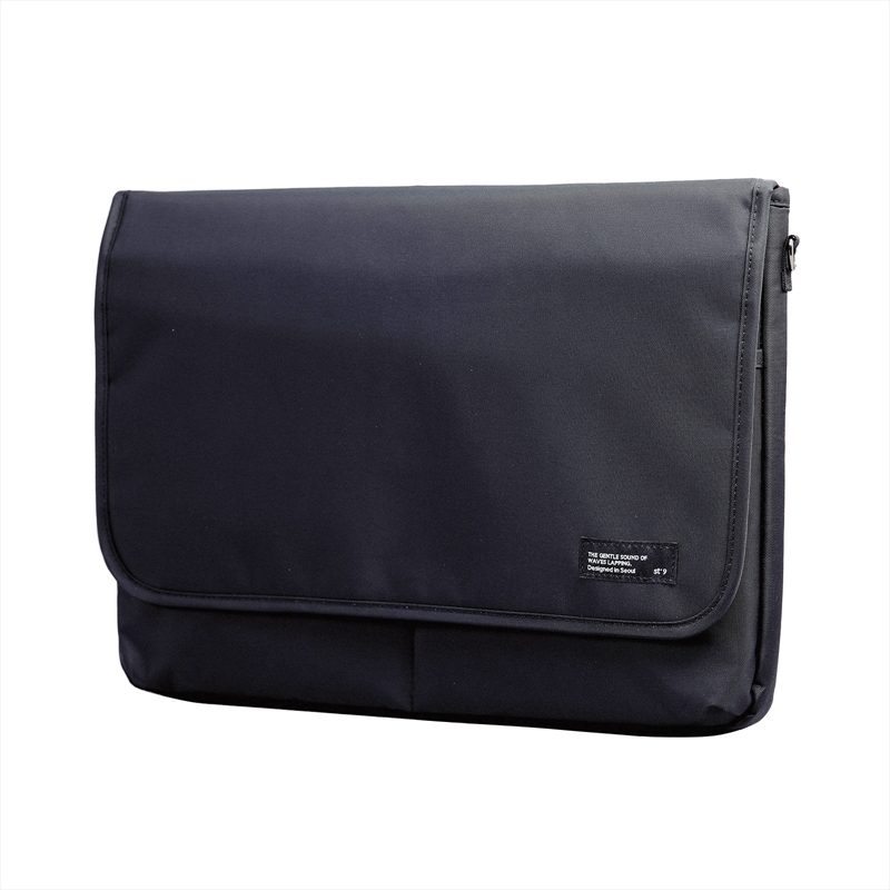 ST'9 L size 15.6/16 inch Black Laptop Sleeve Padded Shoulder Bag Travel Carry Case LATO/Product Detail/Bags