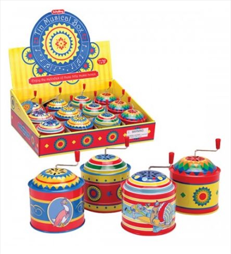 Schylling - Tin Music Boxes (SENT AT RANDOM)/Product Detail/Toys