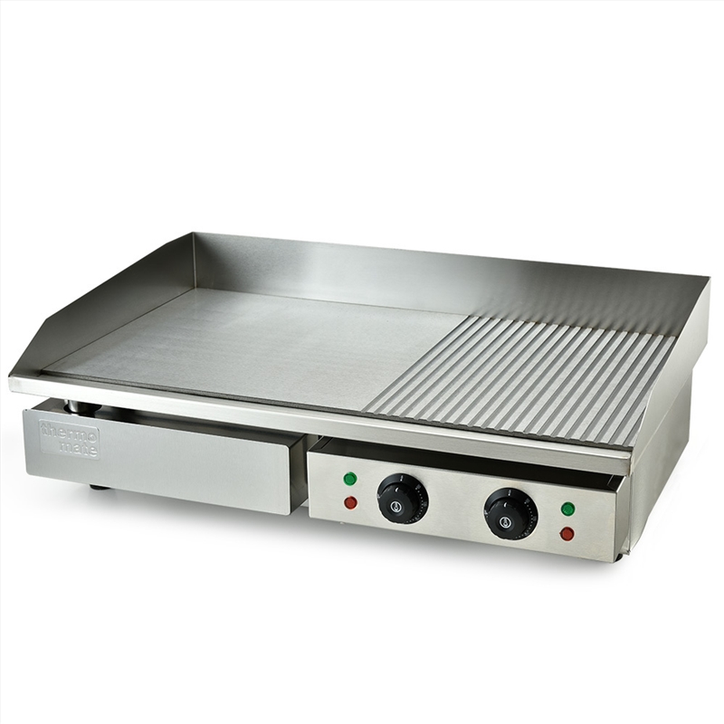 THERMOMATE Electric Griddle Commercial Stainless Steel 4400W BBQ Grill Hot Plate Extra Large/Product Detail/Appliances