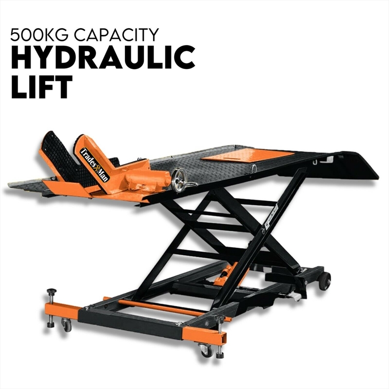 Motorcycle Lift Table Hydraulic 500kg Bike Jack Mechanic Stand Hoist Lifter/Product Detail/Outdoor