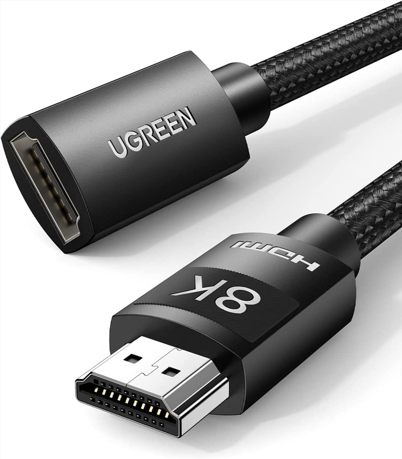 UGREEN 40447 HDMI Extension Cable 8K 60Hz 48Gbps Male to Female Cable 1M/Product Detail/Cables