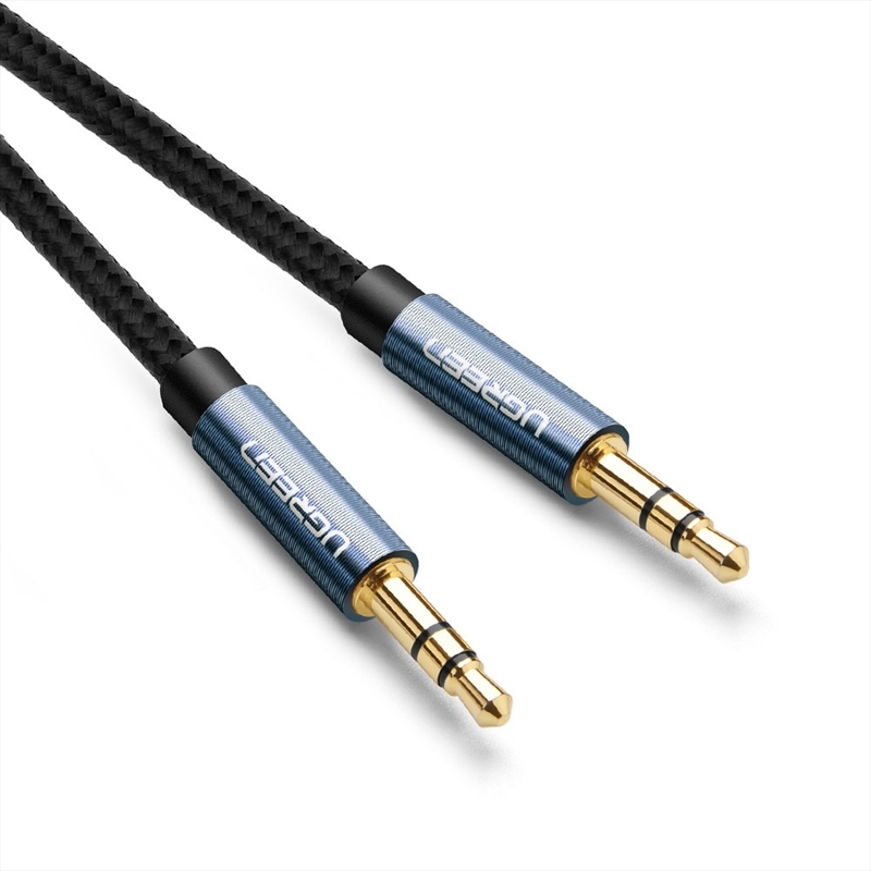 Ugreen 3.5mm male to 3.5mm male Audio cable white 2M 50368/Product Detail/Cables