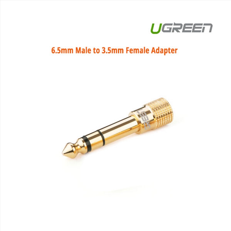 UGREEN 6.5mm Male to 3.5mm Female Adapter (20503)/Product Detail/Electronics