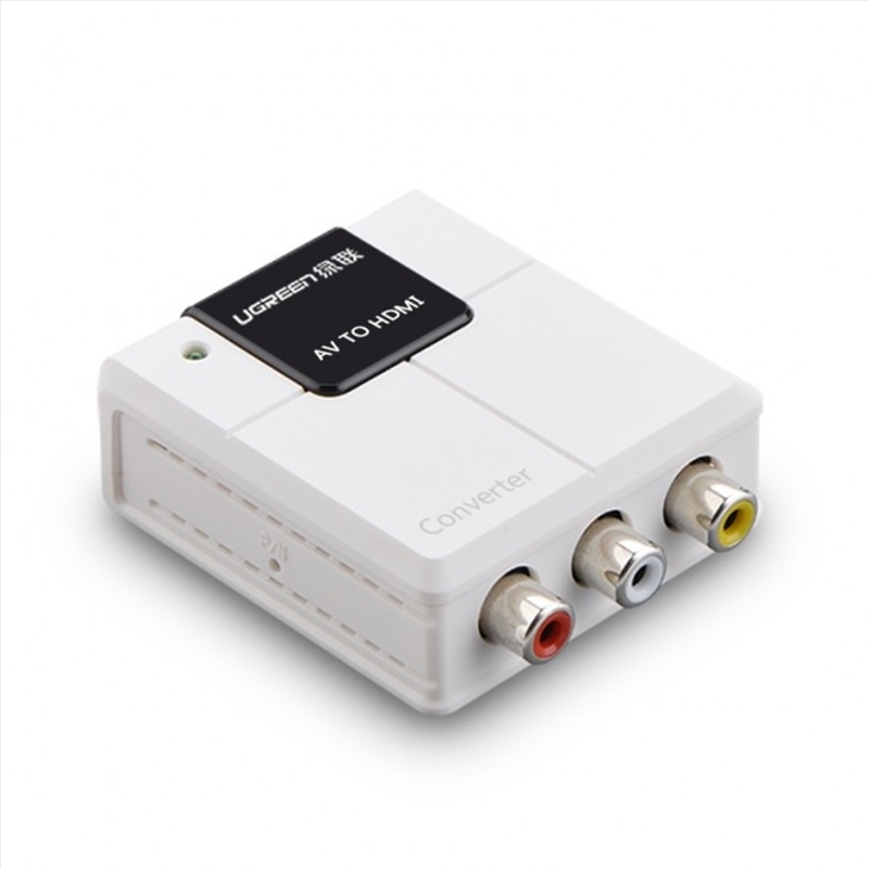 UGREEN AV to HDMI Converter (White) 40225/Product Detail/Electronics