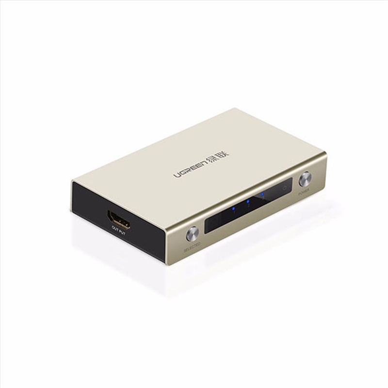 UGREEN HDMI 3 x 1 Switch Zinc Alloy (40278)/Product Detail/Electronics