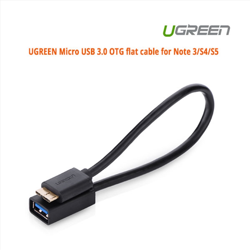 UGREEN Micro USB 3.0 OTG flat cable for Note 3/S4/S5 (10801)/Product Detail/Cables