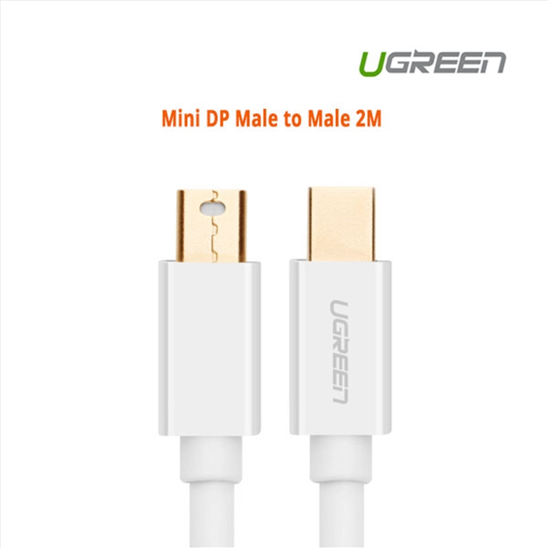UGREEN Mini DP Male to Male Cable 2M (10429)/Product Detail/Electronics