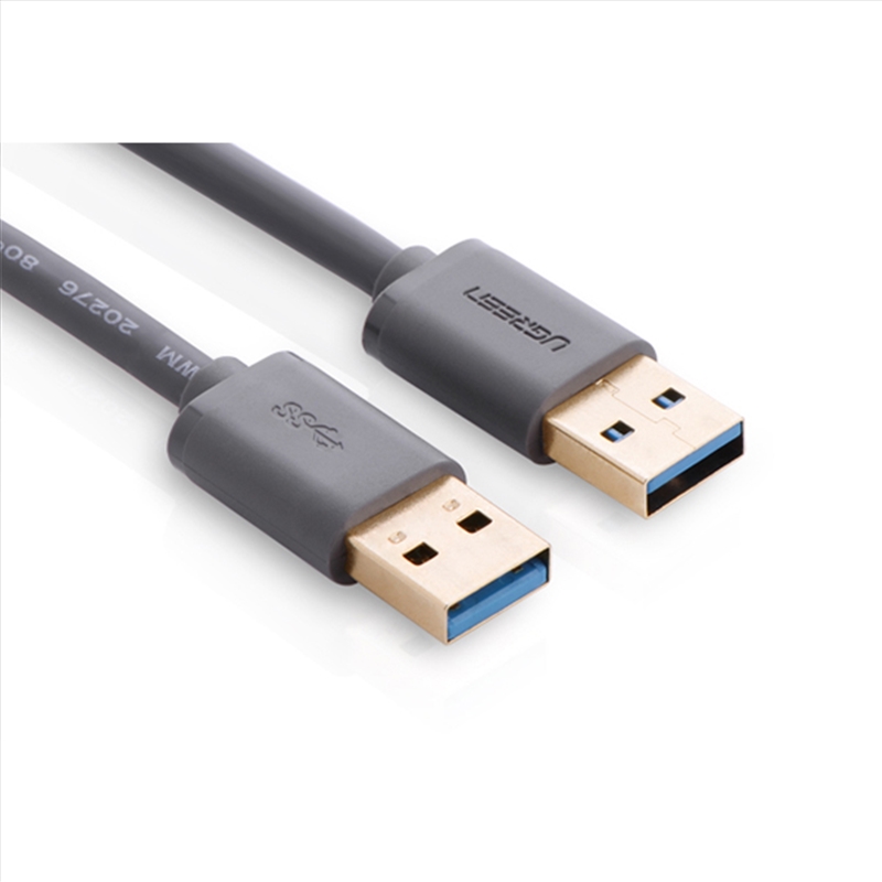 UGREEN USB3.0 A male to A male cable 1M Black (10370)/Product Detail/Cables