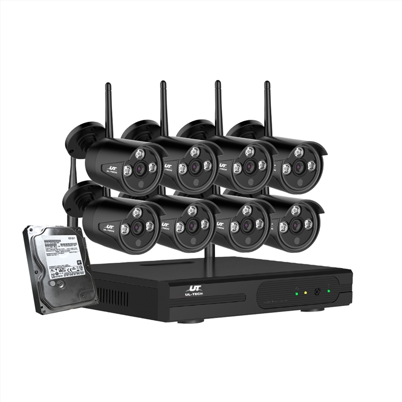 UL-tech Wireless CCTV Home Security Camera System WIFI Outdoor 8CH 3MP NVR 4TB/Product Detail/Electronics