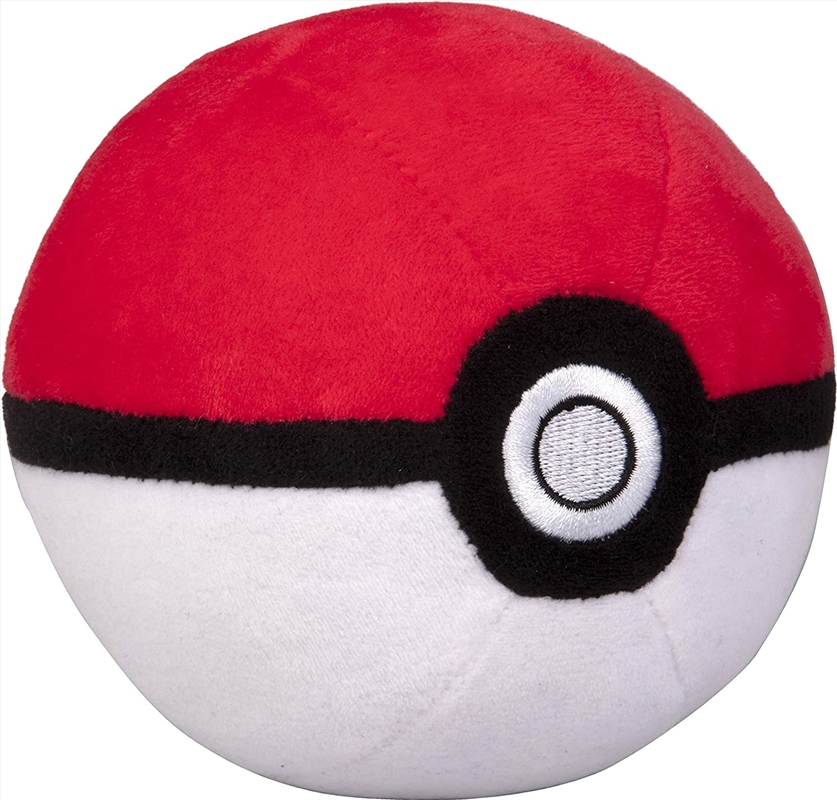 WCT PokÃ©mon 4" Poke Ball Plush - Soft Stuffed Pokeball with Weighted Bottom/Product Detail/Plush Toys