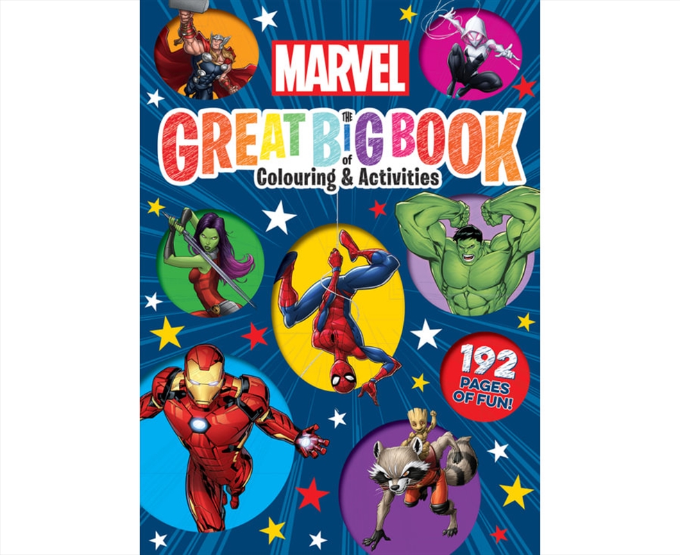Marvel: The Great Big Book of Colouring & Activities/Product Detail/Kids Activity Books