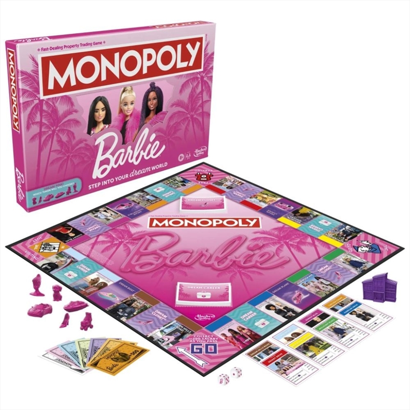 Monopoly Barbie Edition Board Game/Product Detail/Board Games