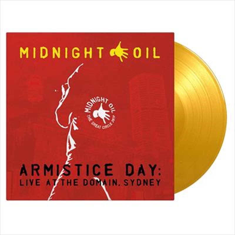 Armistice Day - Live At The Domain Sydney (Yellow Vinyl)/Product Detail/Rock