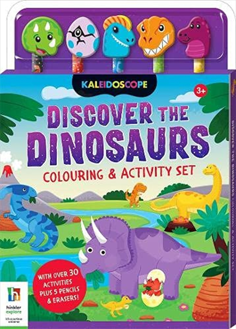 Discover the Dinosaurs Colouring & Activity Set/Product Detail/Kids Activity Books