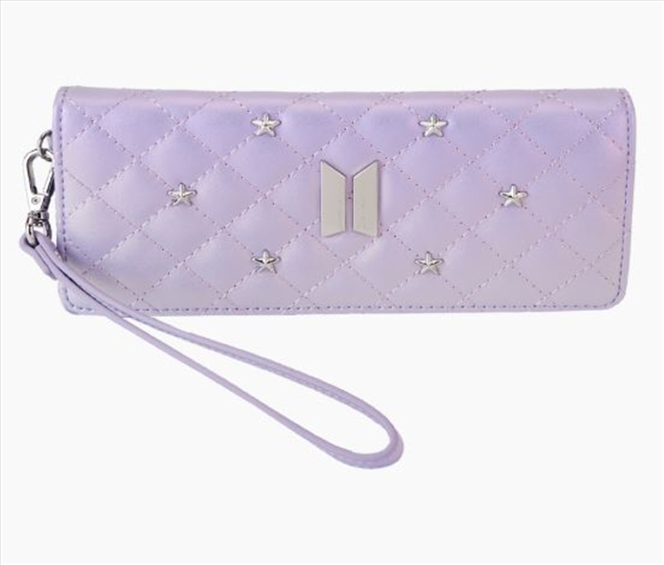Loungefly: BTS - Funko Pop! Logo Iridescent Purple Flap Wallet/Product Detail/KPOP Merch