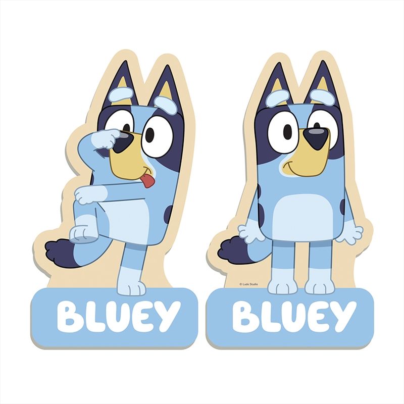 Bluey 25pce Wooden Character Puzzle Assorted (ONE SENT AT RANDOM)/Product Detail/Jigsaw Puzzles