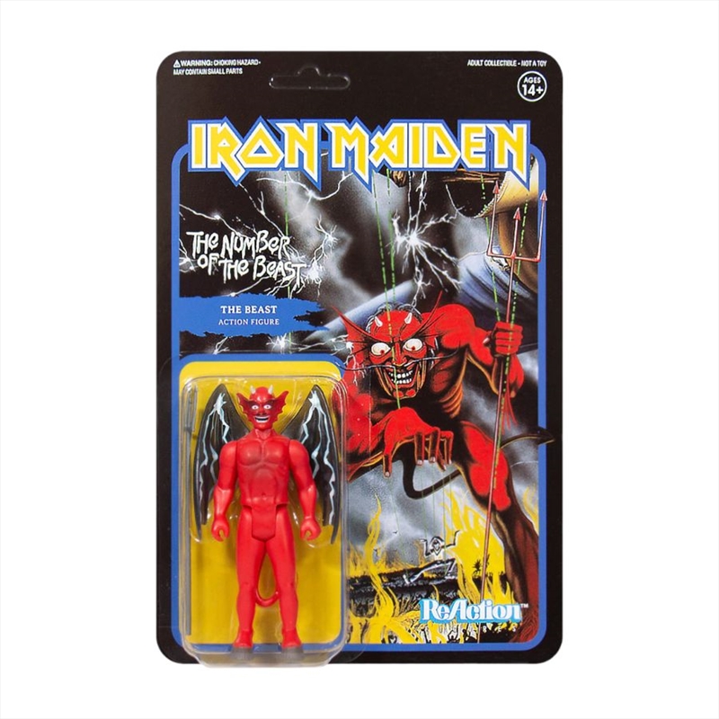 Iron Maiden - The Number of the Beast ReAction 3.75" Action Figure/Product Detail/Figurines