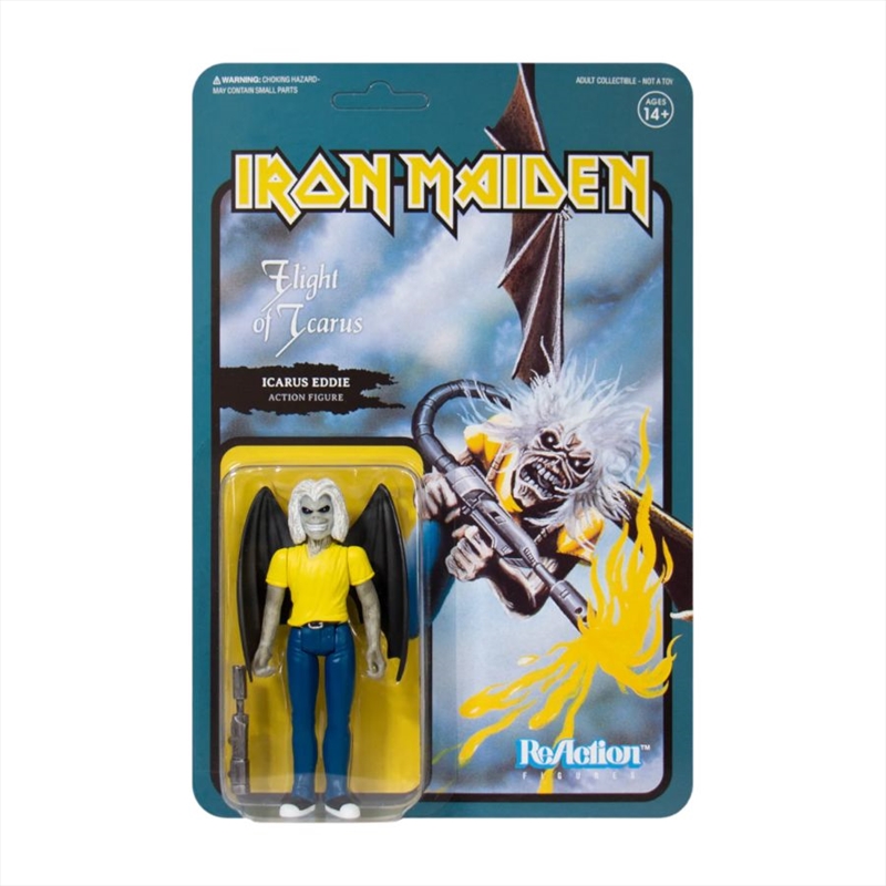 Iron Maiden - Flight of Icarus Icarus Eddie ReAction 3.75" Action Figure/Product Detail/Figurines
