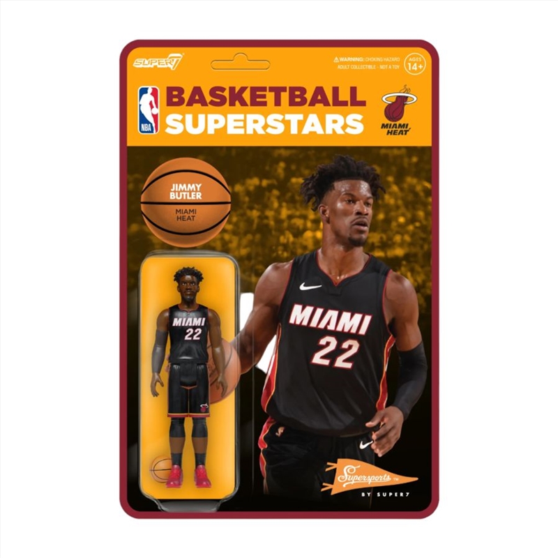 NBA - Jimmy Butler Miami Heat Supersports ReAction 3.75" Action Figure/Product Detail/Figurines