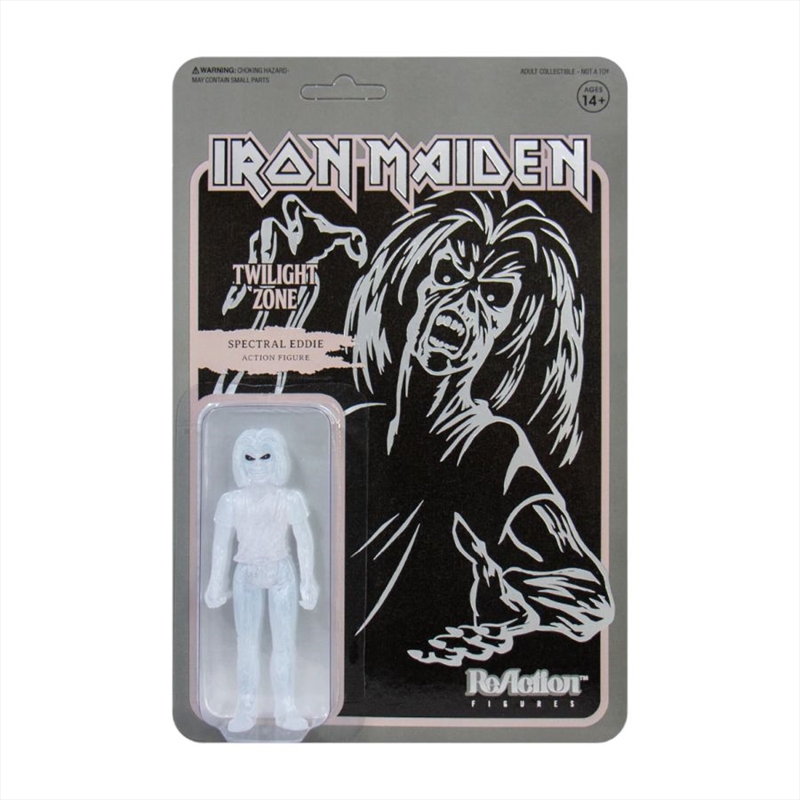 Iron Maiden - Twilight Zone Spectral Eddie ReAction 3.75" Action Figure/Product Detail/Figurines