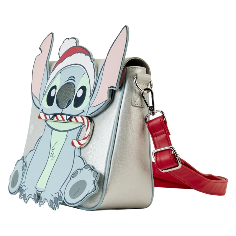 Loungefly Lilo & Stitch - Stitch Holiday Glitter Crossbody/Product Detail/Bags