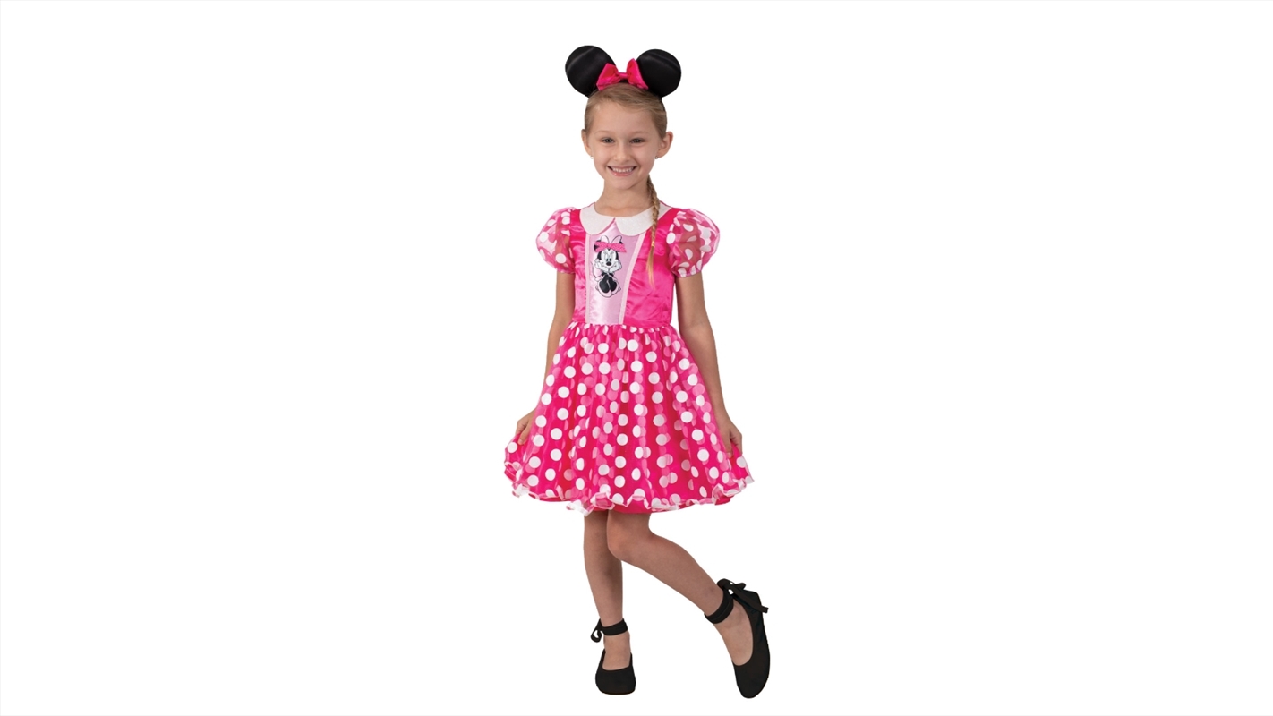 Minnie Mouse Pink Deluxe Costume - Size 3-5 Yrs/Product Detail/Costumes