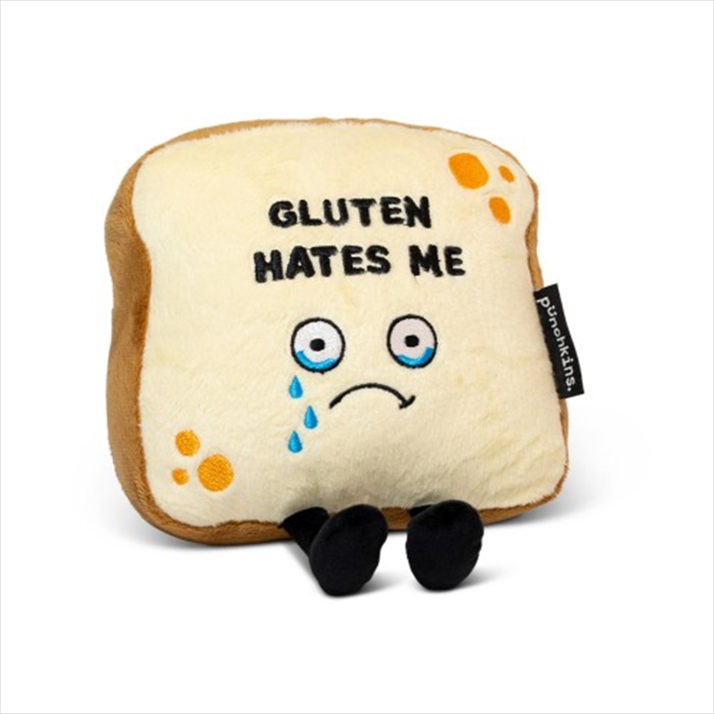Punchkins Gluten Hates Me - Bread Plush/Product Detail/Plush Toys
