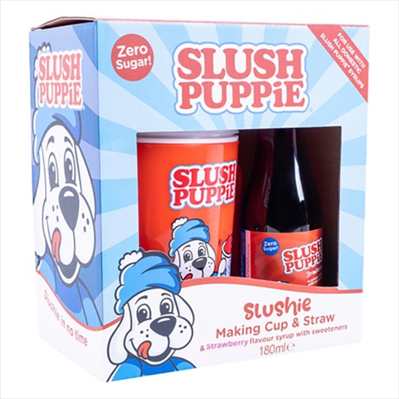 Slush Puppie Making Cup & Strawberry Syrup/Product Detail/Drinkware