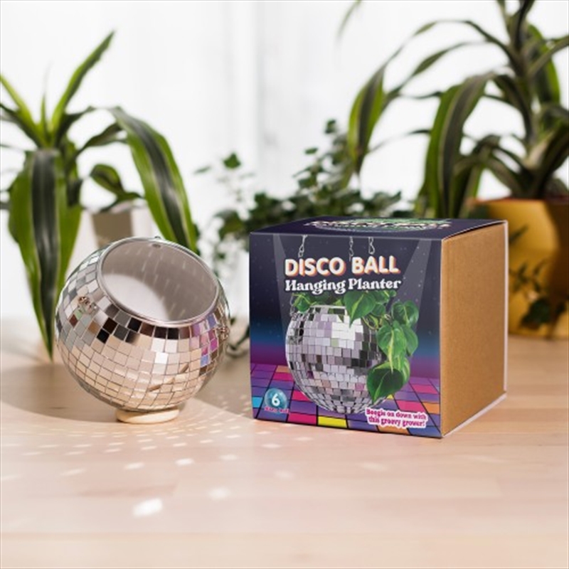 Disco Ball Hanging Planter/Product Detail/Decor