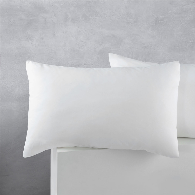 Accessorize Pair of Cotton Polyester Standard Pillowcases White/Product Detail/Manchester