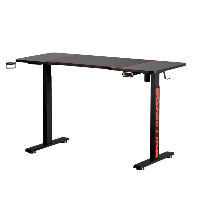 Artiss Electric Standing Desk Gaming Desks Sit Stand Table RGB Light Home Office/Product Detail/Homewares