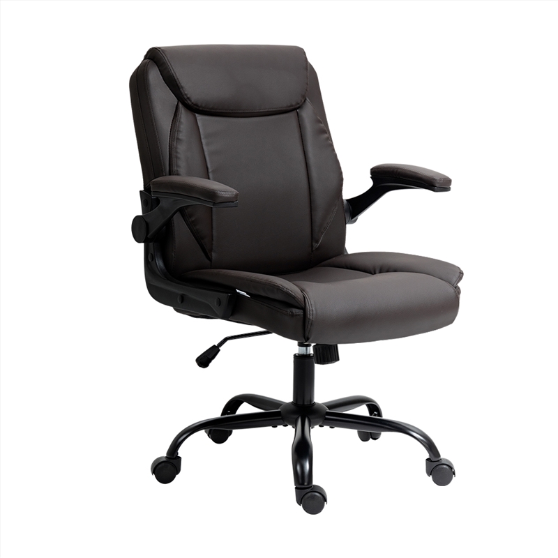Artiss Office Chair Gaming Computer Executive Chairs Leather Tilt Swivel Brown/Product Detail/Homewares