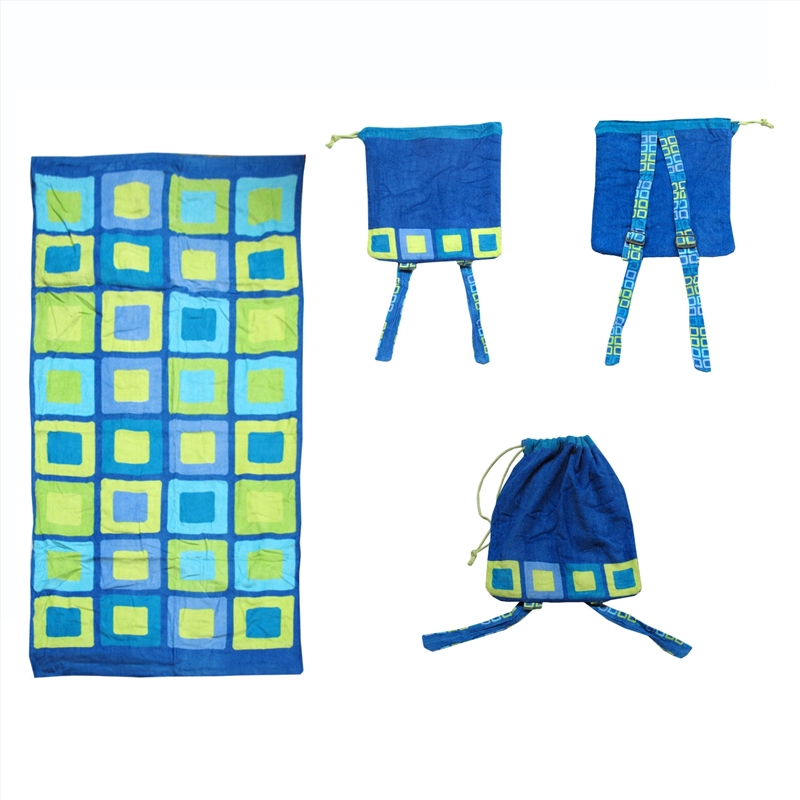 Kids Beach Towel N Bag Cubes/Product Detail/Manchester