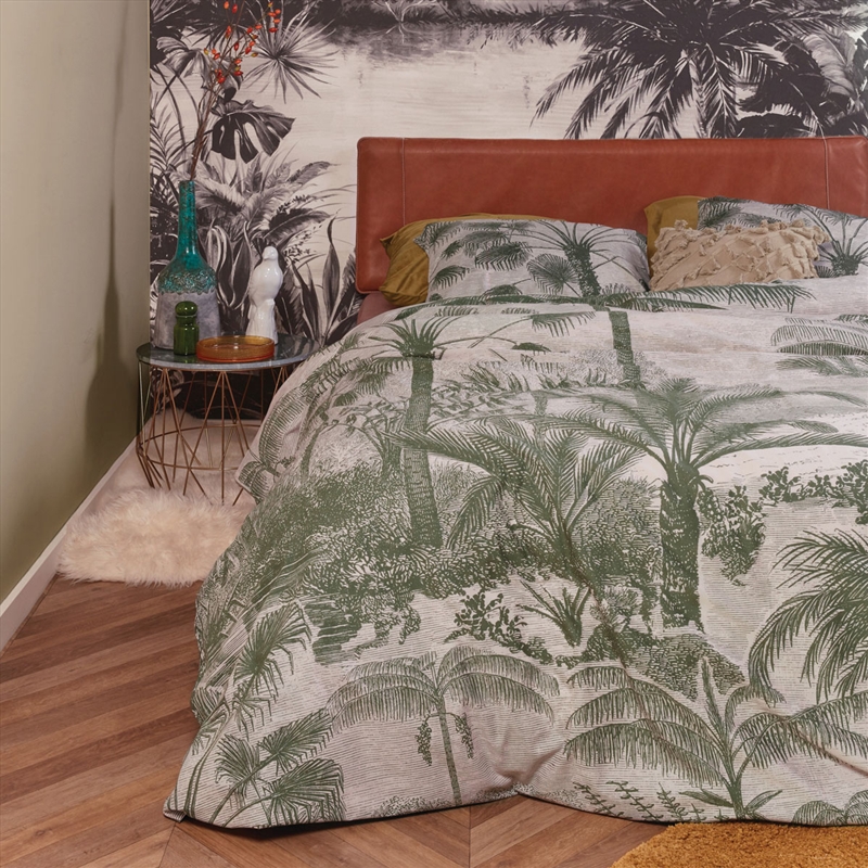 At Home Tour du Monde Sand Cotton Quilt Cover Set Queen/Product Detail/Manchester