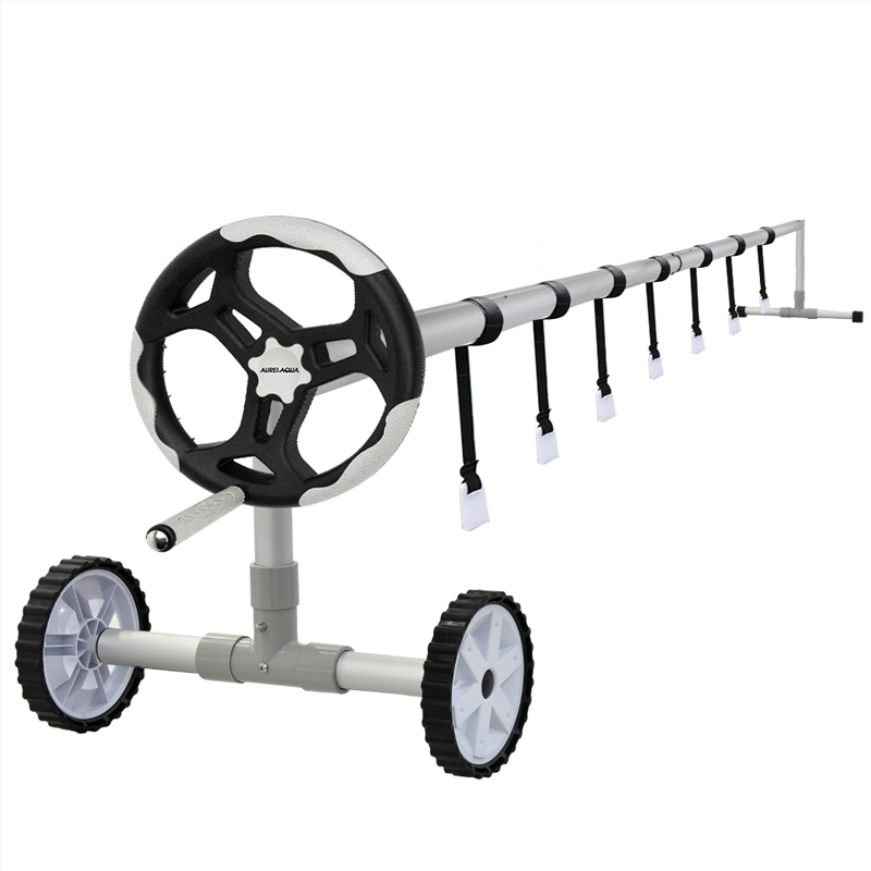 Aurelaqua Pool Cover Roller Adjustable 4.5m Solar Blanket Reel Swimming/Product Detail/Outdoor and Pool Games