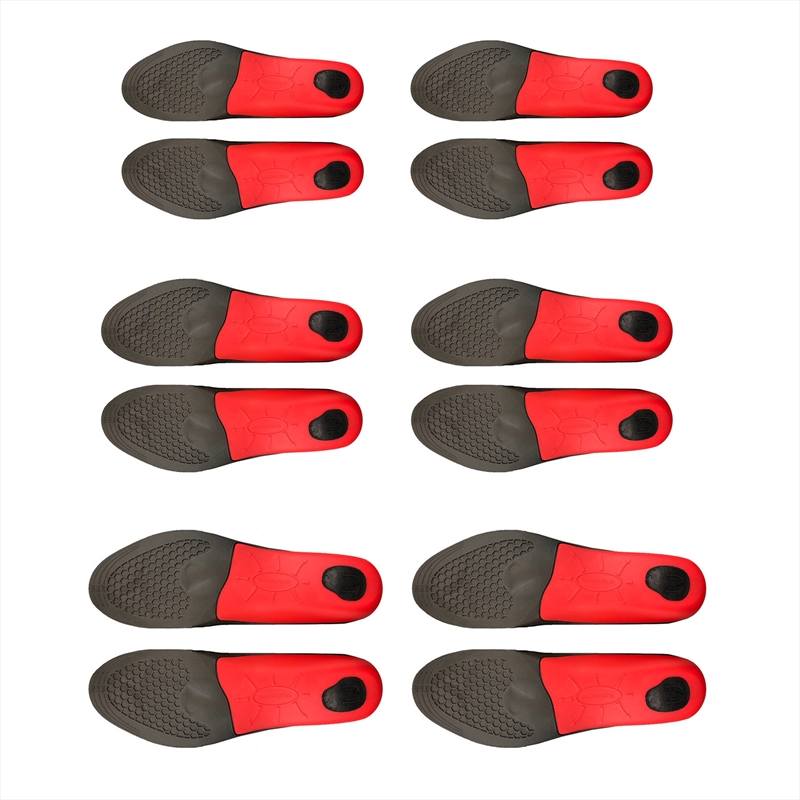 Bibal Insole 2X Set 3-Size Combo Full Whole Insoles Shoe Inserts Arch Support Foot Pads/Product Detail/Accessories