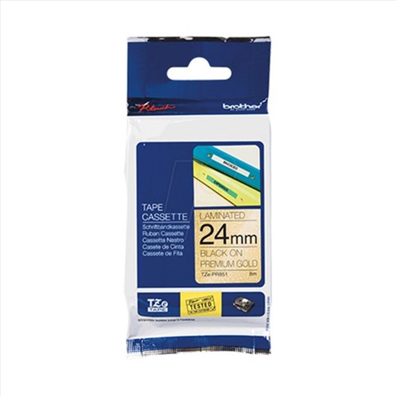 Brother TZePR851 Label Tape - for use in Brother Printer/Product Detail/Stationery