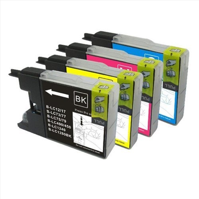 Compatible Premium Ink Cartridges LC73  Set of 4 Inks - Bk/C/M/Y - for use in Brother Printers/Product Detail/Stationery