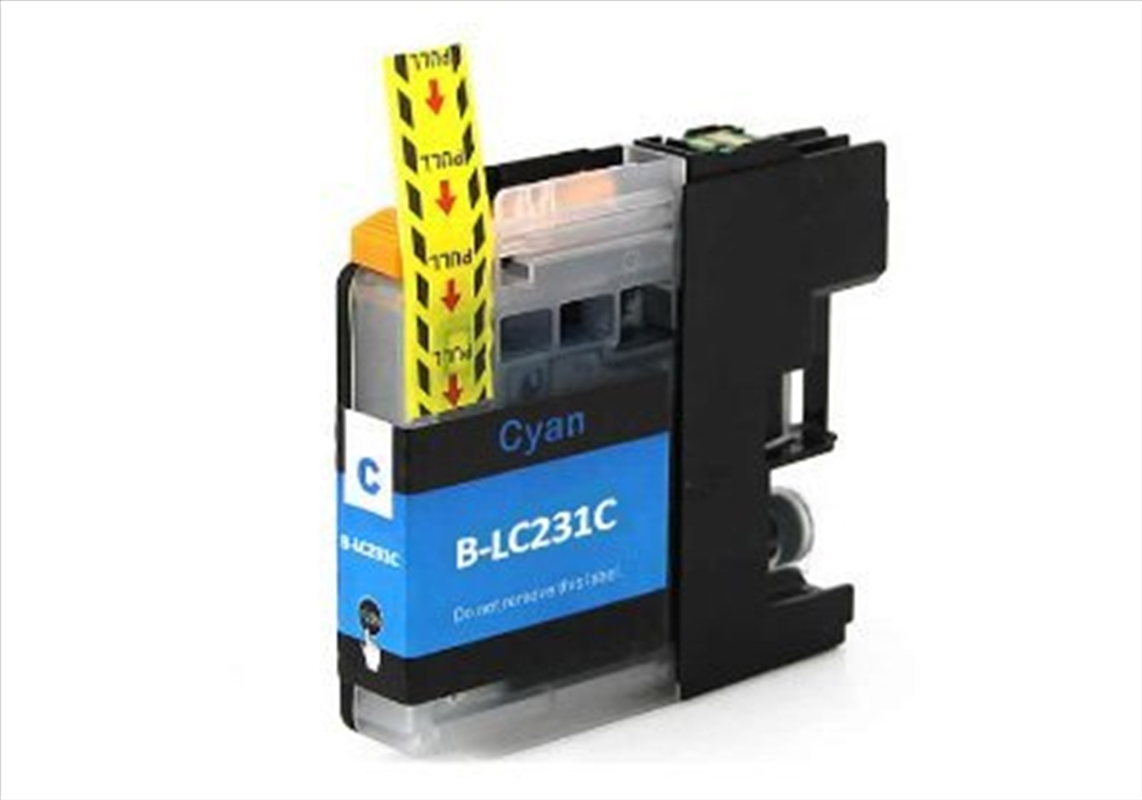 Compatible Premium Ink Cartridges LC231C  Cyan Cartridge  - for use in Brother Printers/Product Detail/Stationery