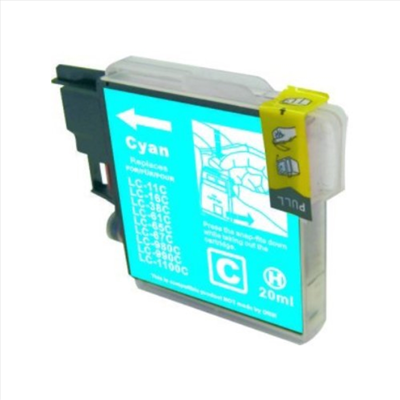 Compatible Premium Ink Cartridges LC61/LC67/LC38C Cyan  Inkjet Cartridge - for use in Brother Printe/Product Detail/Stationery