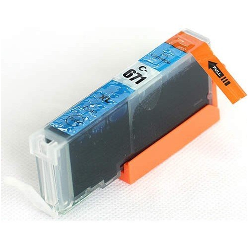 Compatible Premium Ink Cartridges CLI671XLC Hi Capacity  Cyan Ink - for use in Canon Printers/Product Detail/Stationery