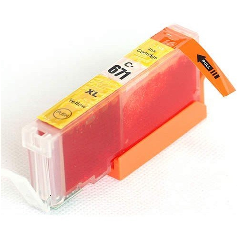 Compatible Premium Ink Cartridges CLI671XLY XL  Yellow Ink - for use in Canon Printers/Product Detail/Stationery