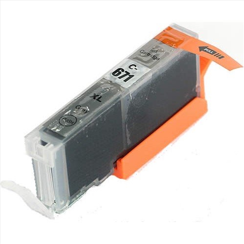 Compatible Premium Ink Cartridges CLI671XLGY Hi Capacity  Grey Ink - for use in Canon Printers/Product Detail/Stationery