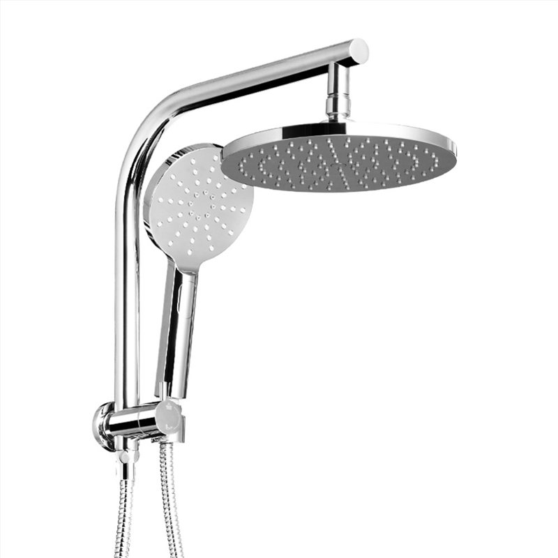 Cefito WELS 9'' Rain Shower Head Set Round Handheld High Pressure Wall Chrome/Product Detail/Homewares